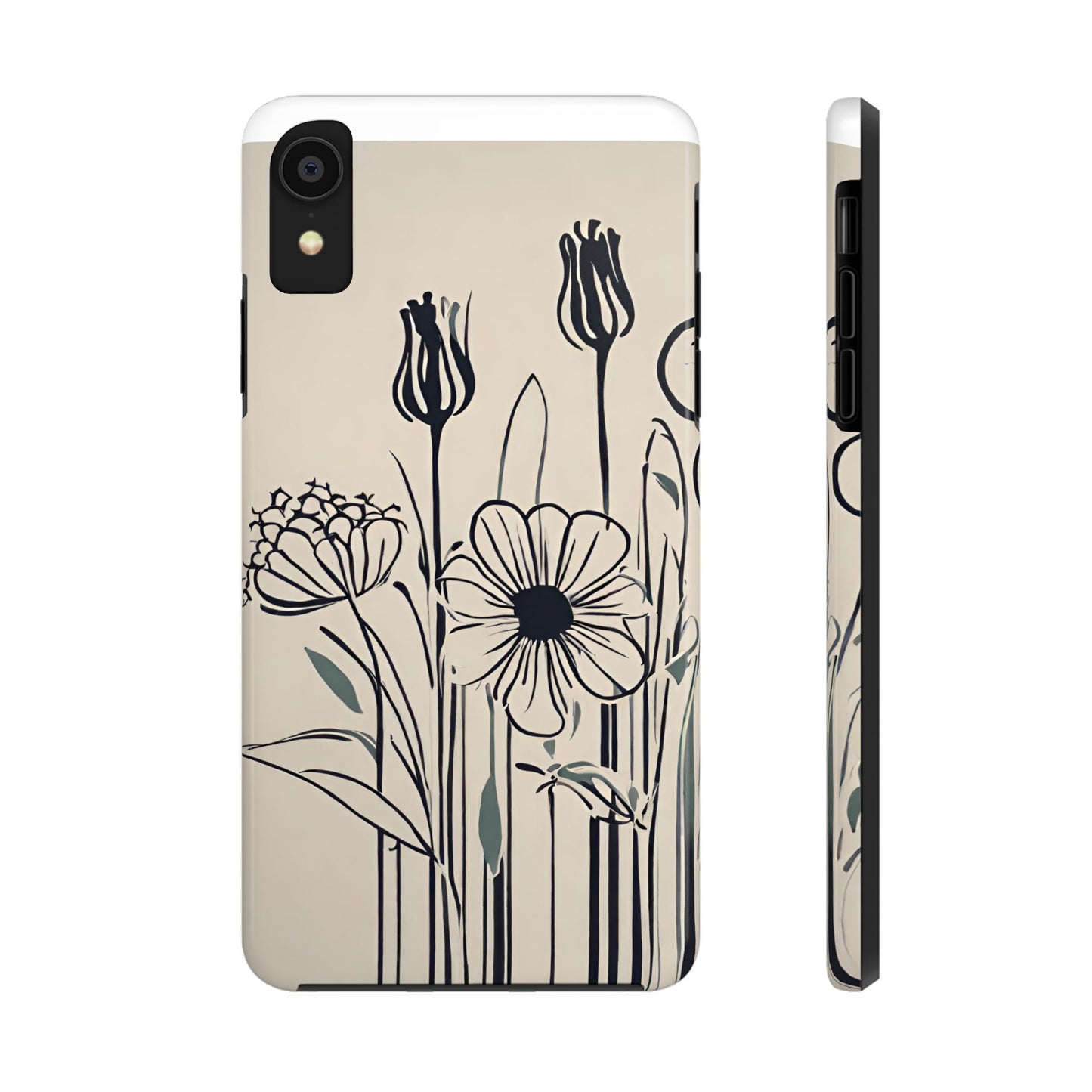 Flower Phone Case, Stencil flower phone case